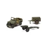 Airfix Willys MB Jeep dovanų rinkinys 1/72 A55117A