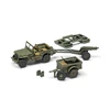 Airfix Willys MB Jeep dovanų rinkinys 1/72 A55117A