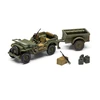 Airfix Willys MB Jeep dovanų rinkinys 1/72 A55117A