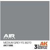 AK Interactive AIR akriliniai dažai Medium Pilkas FS36270, 17 ml