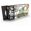 AK Interactive britų dykumos kamufliažo akrilinių dažų rinkinys 1940-43