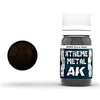 AK Interactive Burnt Metal metaliniai emaliniai dažai 30ml AK484
