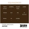 AK Interactive Dark Brown 3rd Gen akriliniai dažai 17 ml