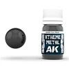 AK Interactive Gun Metal Xtreme Metal emaliniai metaliniai dažai 30ml