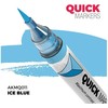 AK Interactive ICE Mėlynas Quick Marker žymeklis miniatiūroms