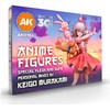 AK Interactive Keigo Murakami anime dažų rinkinys figūrėlėms 18 sp.