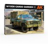 AK Interactive M1008 Cargo Carrier su tentu 1/35 plastikinis karinis rinkinys