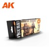 AK Interactive modernių dykumos uniformų 3Gen akrilo dažų rinkinys