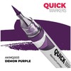 AK Interactive QUICK Marker Demon Violetinė žymeklis miniatiūroms