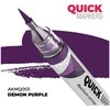 AK Interactive QUICK Marker Demon Violetinė žymeklis miniatiūroms