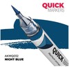 AK Interactive QUICK MARKER Night Mėlyna žymeklis miniatiūroms