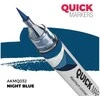 AK Interactive QUICK MARKER Night Mėlyna žymeklis miniatiūroms
