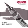 AK Interactive QUICK MARKER Pilkas Shadow žymeklis miniatiūroms