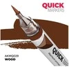 AK Interactive QUICK MARKER WOOD žymeklis miniatiūroms, AKMQ029