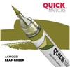 AK Interactive Quick Marker žymeklis Leaf Žalias miniatiūroms dažymui