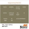AK Interactive RAL 7027 Grau akriliniai dažai AFV, 17 ml