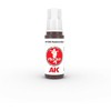 AK Interactive Reddish Juodas figūrų akriliniai dažai 17 ml
