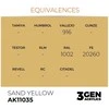 AK Interactive Sand Geltona 3rd Gen akriliniai dažai 17 ml