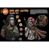 AK Interactive Skin & Leather akrilinių dažų rinkinys, 6 spalvos