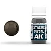 AK Interactive Xtreme Metal emaliniai dažai Pale Burnt Metal 30ml