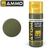AMMO by MIG Jimenez AMMO MIG ATOM akriliniai dažai RLM70 Schwarzgrün, 20 ml