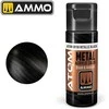AMMO by MIG Jimenez AMMO MIG ATOM akriliniai dažai Metalinė Juoda 20 ml (20168)