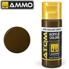 AMMO by MIG Jimenez AMMO MIG ATOM akriliniai dažai Burnt Brown 20 ml (20056)