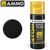 AMMO by MIG Jimenez AMMO MIG ATOM akriliniai dažai satininė juoda, 20 ml (20162)
