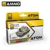 AMMO by MIG Jimenez AMMO MIG ATOM akrilinių dažų rinkinys IDF spalvos (6 vnt.) 20736