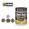 AMMO by MIG Jimenez AMMO MIG CORK ROCK kamštinės granulės dioramoms, Stone Pilkas, 100 ml