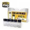 AMMO by MIG Jimenez AMMO MIG dažų maišymo buteliukai 5×35 ml, sandarūs, rinkinys 8033