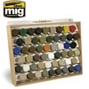AMMO MIG dažų stovas 54x Tamiya/Mr.Color 10ml, kabinamas/stalinis