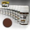 AMMO by MIG Jimenez AMMO MIG emalės filtras Brown for Baltas 35 ml, A.MIG-1500