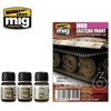 AMMO by MIG Jimenez AMMO MIG Rytų fronto purvo sendinimo rinkinys 7405 (Fresh/Dark Mud, Dark Earth)