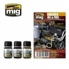 AMMO by MIG Jimenez AMMO MIG Sendinimo rinkinys varikliams 7402: alyvos, kuro ir purvo efektai