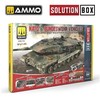 AMMO by MIG Jimenez AMMO MIG Solution Box 26: NATO &amp; Bundeswehr – dažų ir sendinimo rinkinys
