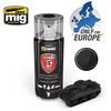 AMMO by MIG Jimenez Titans Hobby Juodas Matinis Gruntas 400 ml – Purškiamas Akrilinis