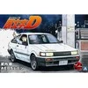 Aoshima Initial D Toyota AE85 Levin Takeuchi versija 1/24 modelio rinkinys