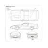 Aoshima Knight Rider K.I.T.T. 1/24 plastikinis surenkamas modelis (06320)