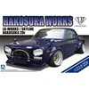 Aoshima Nissan Skyline Hakosuka LB-Works 2 durų 1/24 surinkimo rinkinys