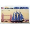 Aoshima Sir Winston Churchill 3 stiebų škuna, 1/350 plastikinis modelis 05714