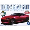 Aoshima Snap Kit Nissan Fairlady Z RZ34 1/32, karmino raudona