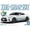 Aoshima Snap Kit Nissan GT-R 1/32, perlamutrinė balta (05639)
