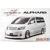 Aoshima Toyota Alphard 2005 Silk Blaze 1/24 surinkimo rinkinys MNH/ANH10 15W