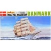 Aoshima trijų stiebų burlaivis Danmark 1/350 plastikinis modelis (04260)