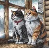 Ava Stitch Šilti Namai kryželiu siuvinėjimo rinkinys AVA-P120