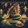 Ava Stitch Siuvinėjimo kryželiu rinkinys „Undinės užutėkis“ 28,6x28,6 cm AVA-P091