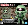 Bandai Gunpla-kun Zakupla-kun DX 1/1 surenkamas plastikinis modelis