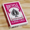 Bicycle Fuchsia Rider Back kortos