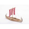 Billing Boats Mini Oseberg vikingų laivas, medinis modelis 1:50 BB302